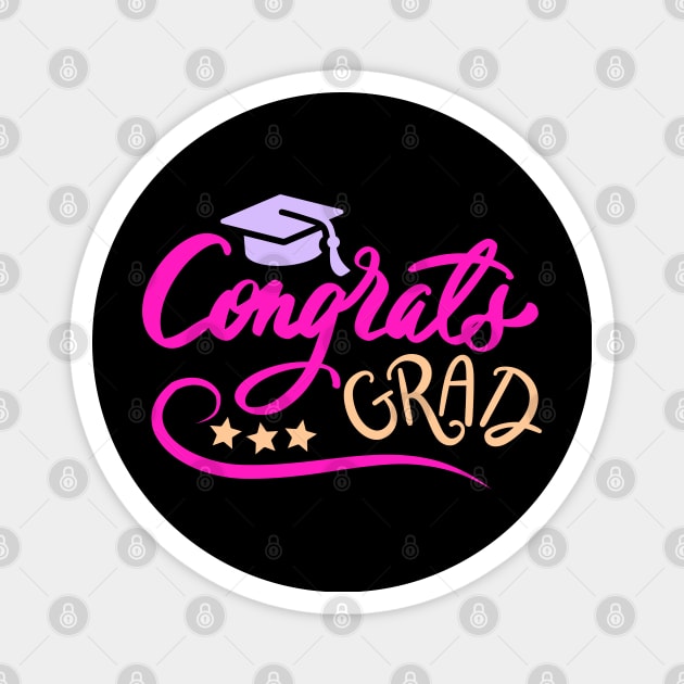 Congrads Grad Magnet by ChasingTees